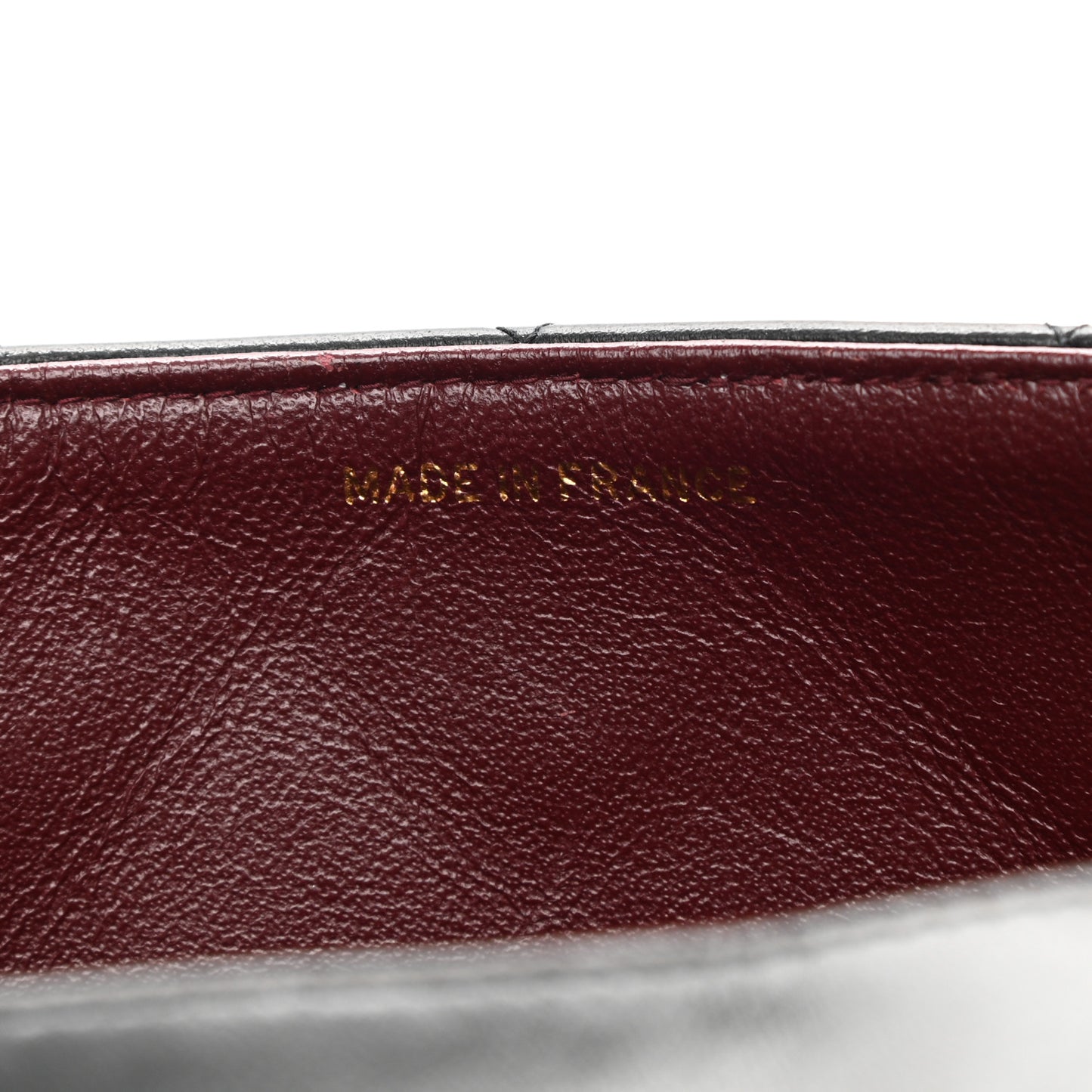 Lambskin Quilted Small Single Flap Black