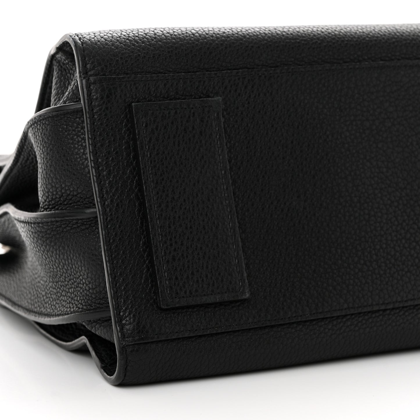 Grained Calfskin Small Supple Sac De Jour Black