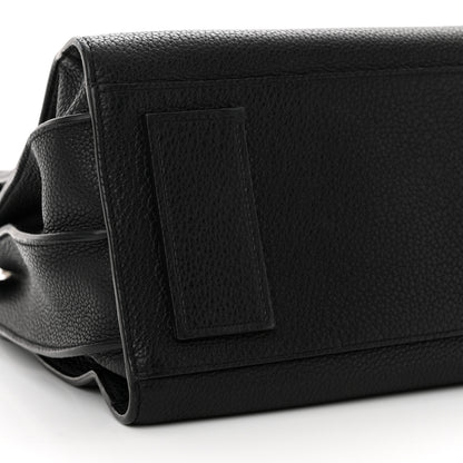 Saint Laurent Grained Calfskin Small Supple Sac De Jour Black 9 of 11