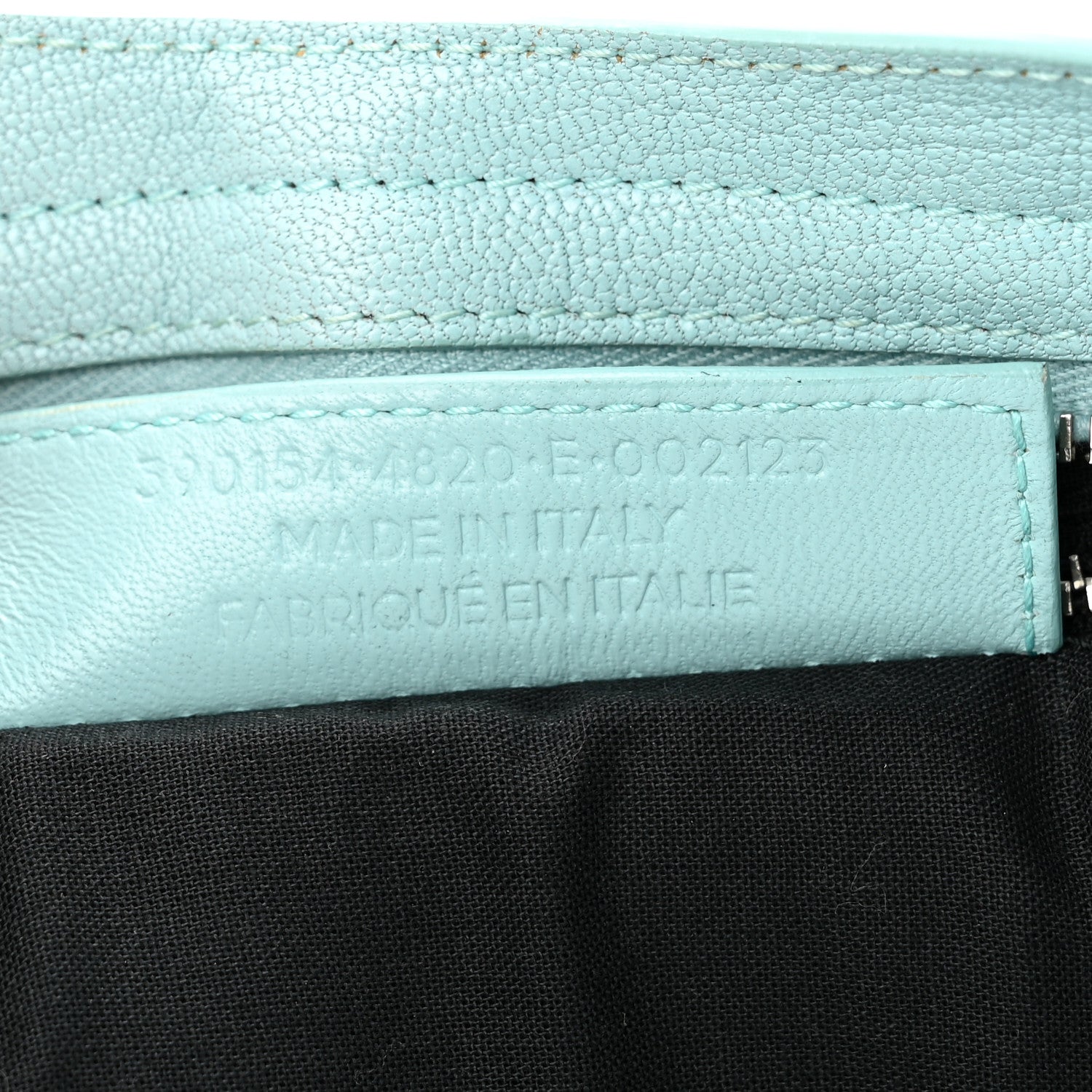 Balenciaga Chevre Silver Metallic Edge Hardware City Bleu Maldives 7 of 14