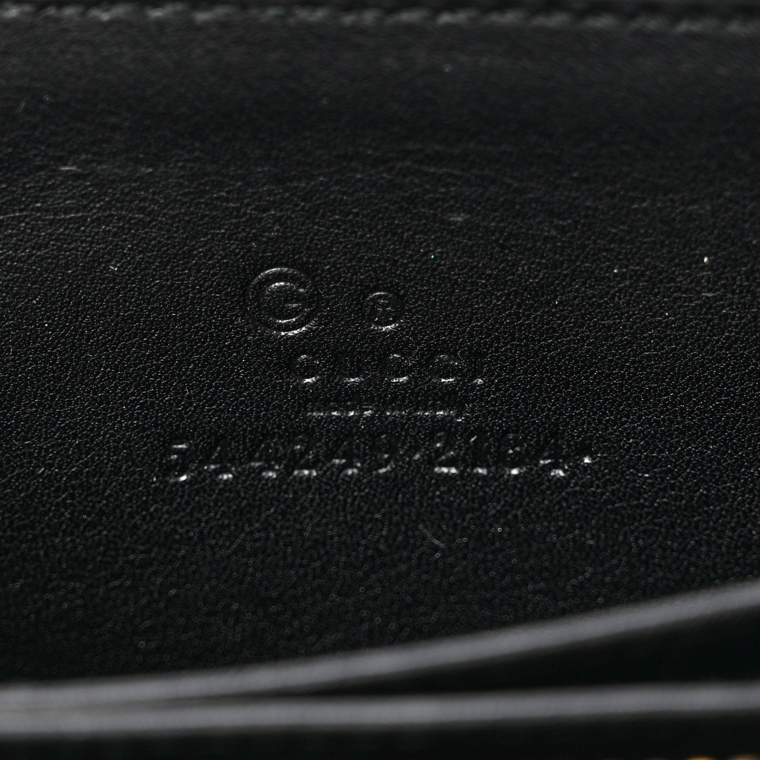Gucci Microguccissima Zip Around Card Case Black 6 of 8