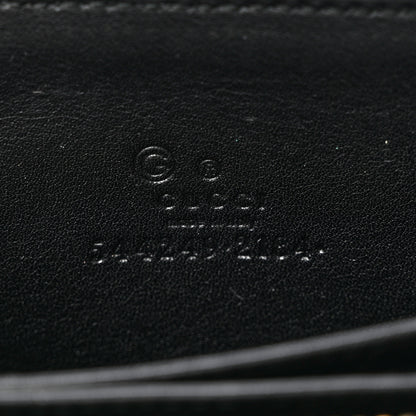 Gucci Microguccissima Zip Around Card Case Black 6 of 8