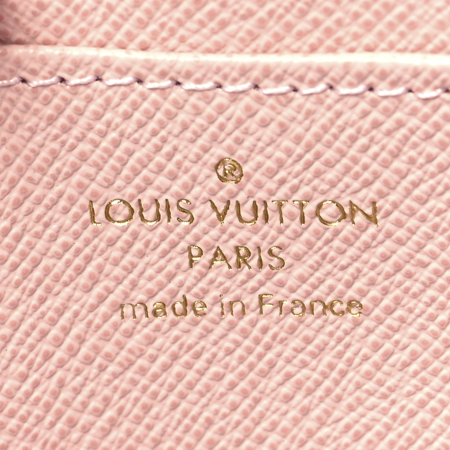 Louis Vuitton Damier Azur Zippy Coin Purse Rose Ballerine 6 of 6
