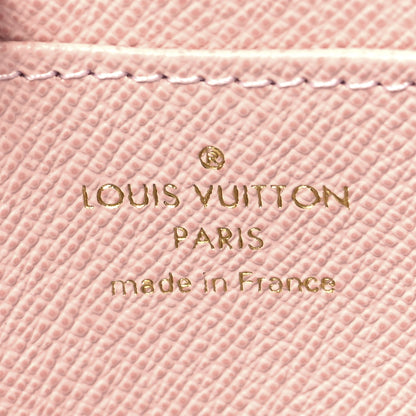 Louis Vuitton Damier Azur Zippy Coin Purse Rose Ballerine 6 of 6