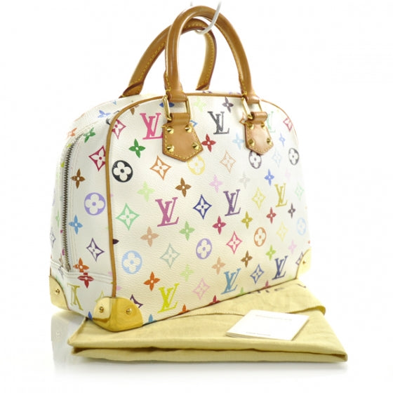 Monogram Multicolor Trouville White