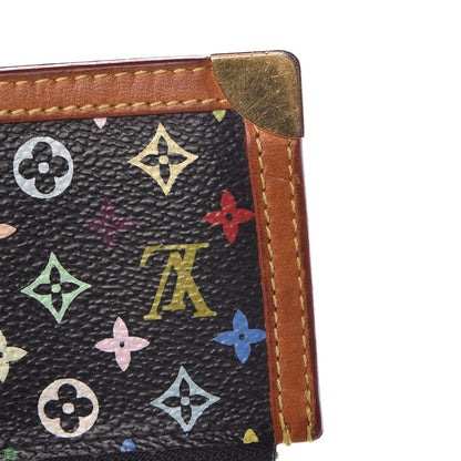 Louis Vuitton Monogram Multicolor Key Pouch Black 10 of 13