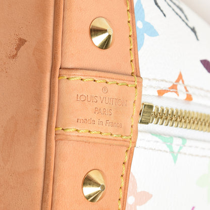 Louis Vuitton Monogram Multicolor Alma White 8 of 19