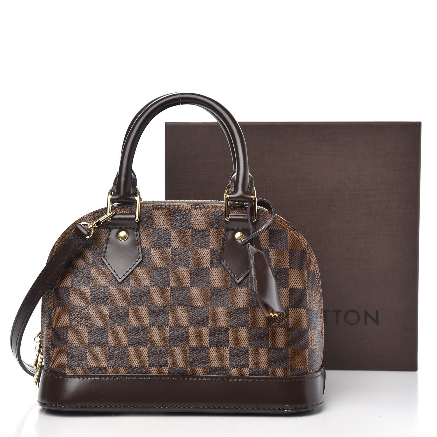 Louis Vuitton Damier Ebene Alma BB 13 of 13