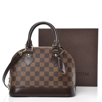 Louis Vuitton Damier Ebene Alma BB 13 of 13