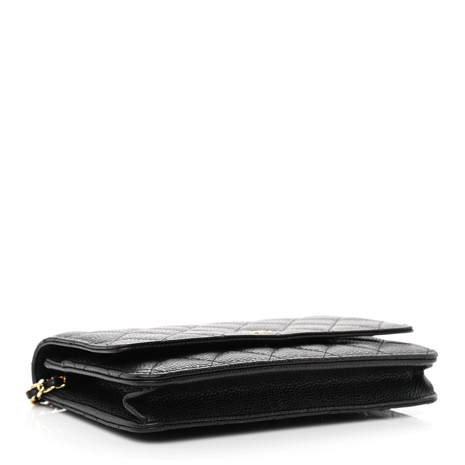 Chanel Caviar Quilted Wallet On Chain WOC Black 4 of 13