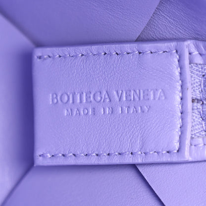 Bottega Veneta Lambskin Maxi Intrecciato Small Cassette Camera Bag Wisteria 6 of 9
