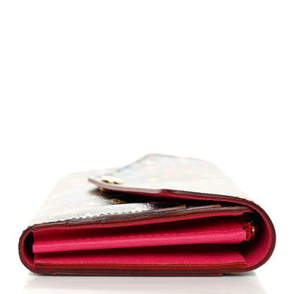 Louis Vuitton Monogram Multicolor Sarah Wallet NM Black Grenade 9 of 11