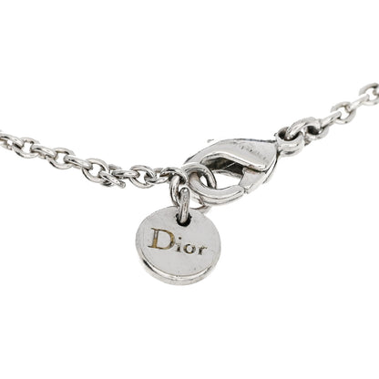 Christian Dior Crystal CD Bracelet Silver 4 of 5