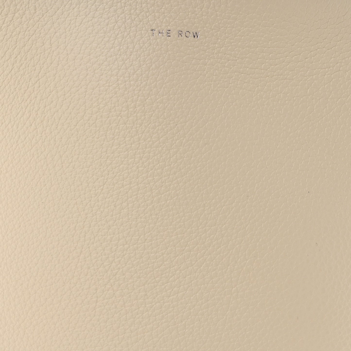 Grained Calfskin Medium N/S Park Tote Ivory