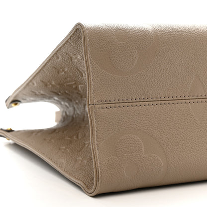 Louis Vuitton Empreinte Monogram Giant Onthego MM Tourterelle 8 of 9