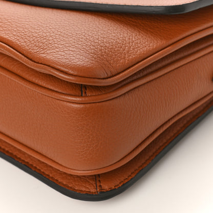 Louis Vuitton Grained Calfskin Lockme Oxford Cognac 8 of 9