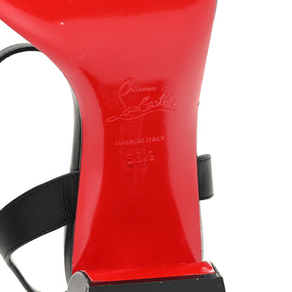 Christian Louboutin Nappa Miss Jane 55 Sandal 38.5 Black 7 of 9