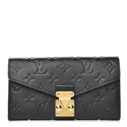Louis Vuitton Empreinte Metis Wallet Black 1 of 8
