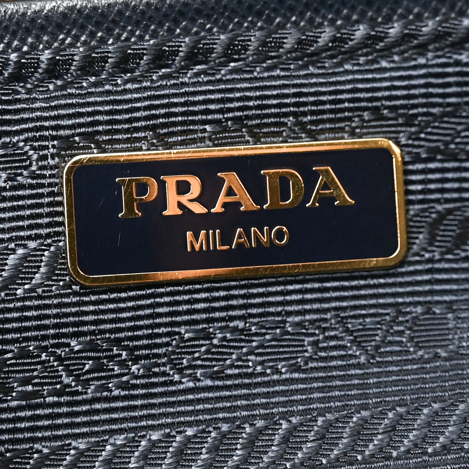 Prada Nylon Tessuto Impunturato Quilted Flap Crossbody Bleu 5 of 8