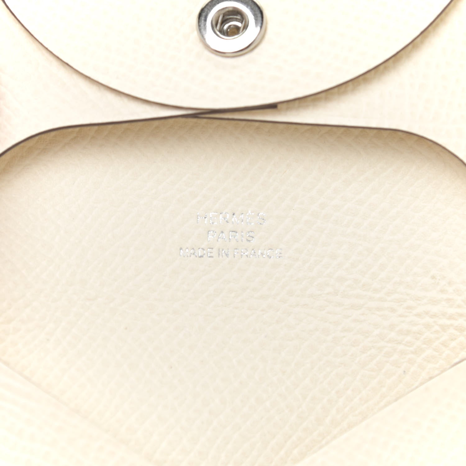 Hermes Epsom Bastia Coin Purse Craie 7 of 9
