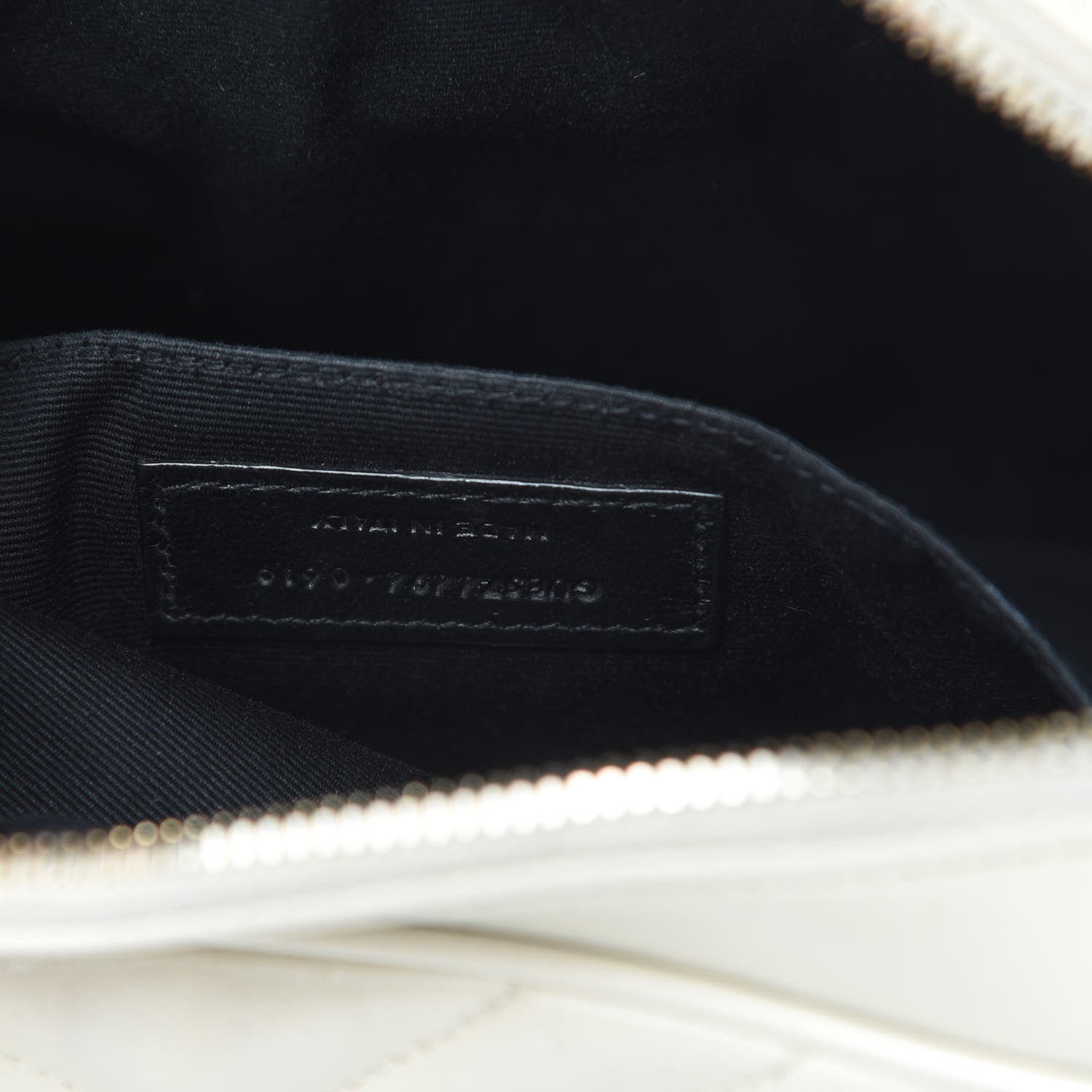 Saint Laurent Calfskin Matelasse Monogram Lou Camera Bag Crema Soft 7 of 17