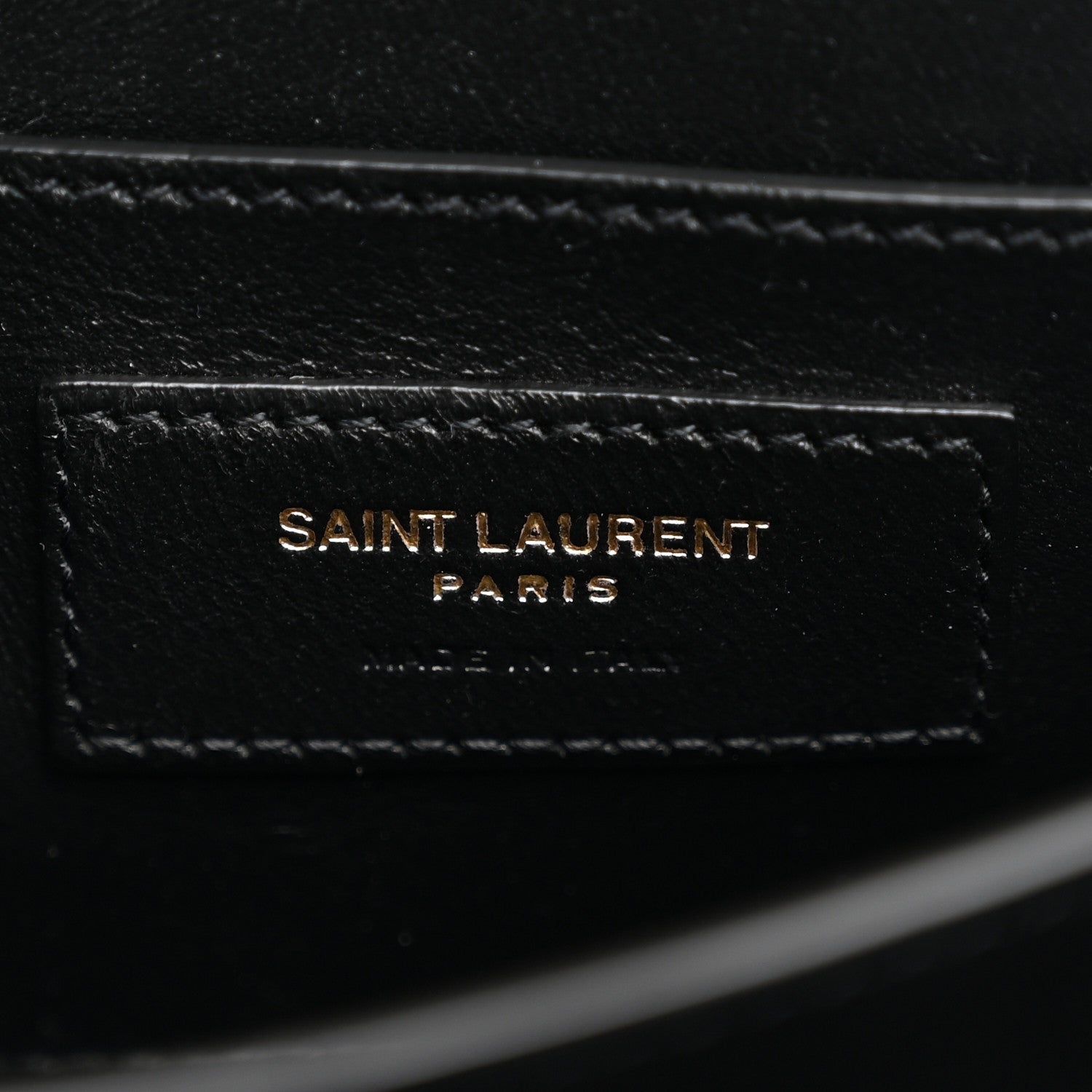 Saint Laurent Grain de Poudre Mini Classic Monogram Cassandra Top Handle Vintage White 5 of 9