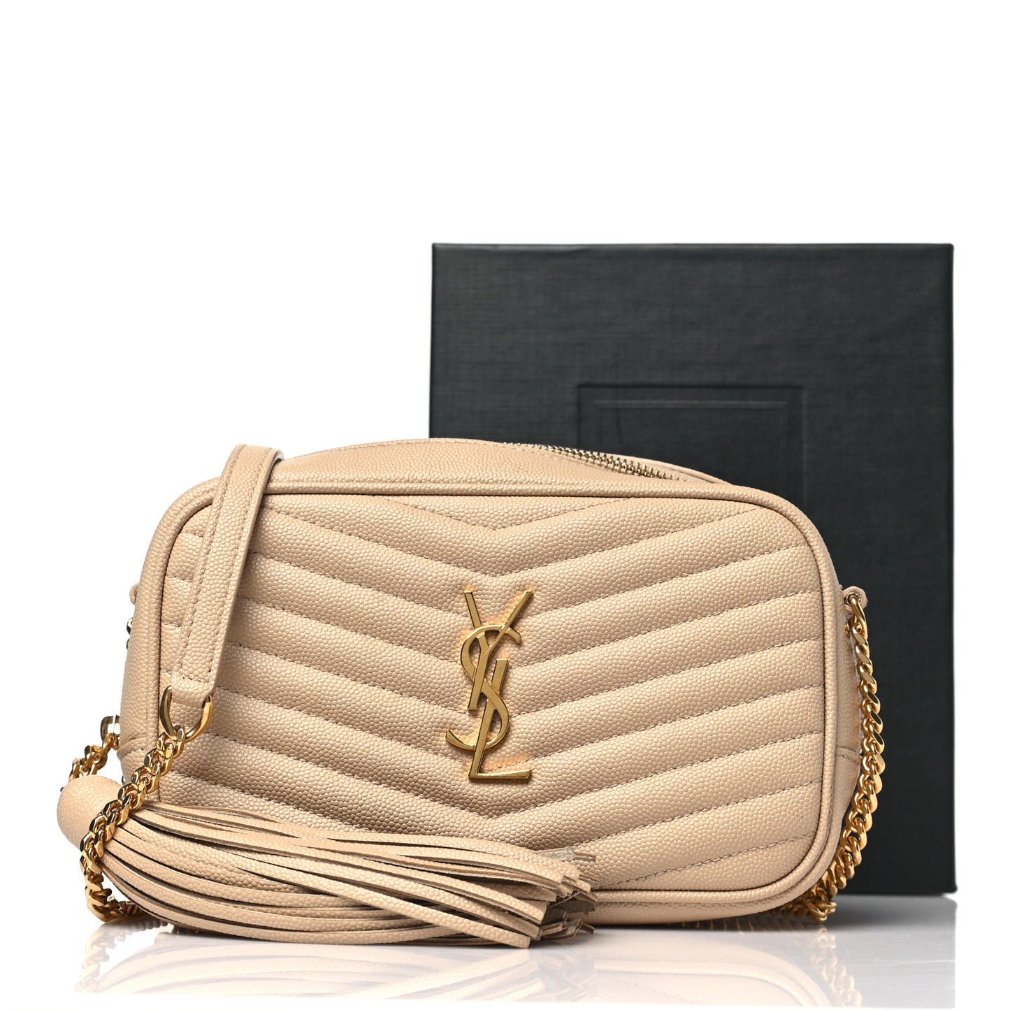 Grain De Poudre Matelasse Monogram Mini Lou Camera Bag New Powder