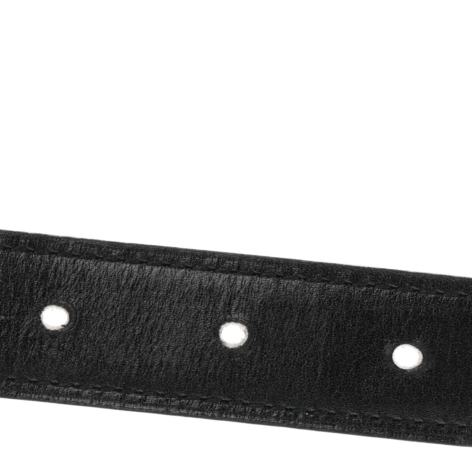Hermes Box Togo 24mm Belt Strap 80 32 Black Etoupe 5 of 5