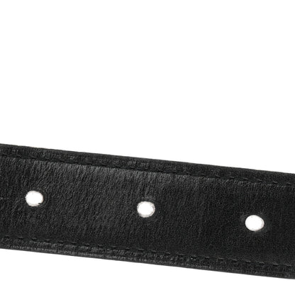 Hermes Box Togo 24mm Belt Strap 80 32 Black Etoupe 5 of 5