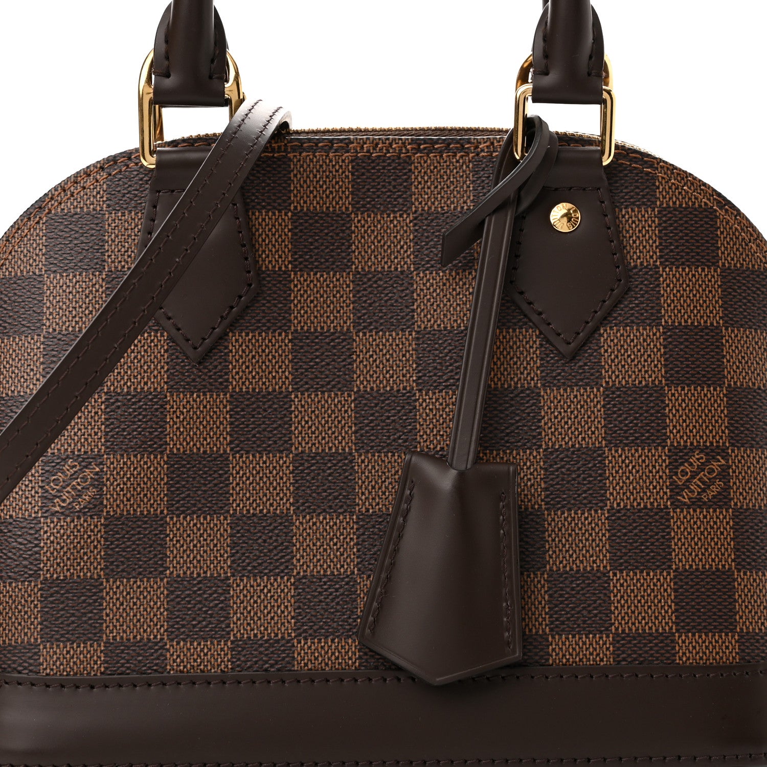 Louis Vuitton Damier Ebene Alma BB 7 of 9