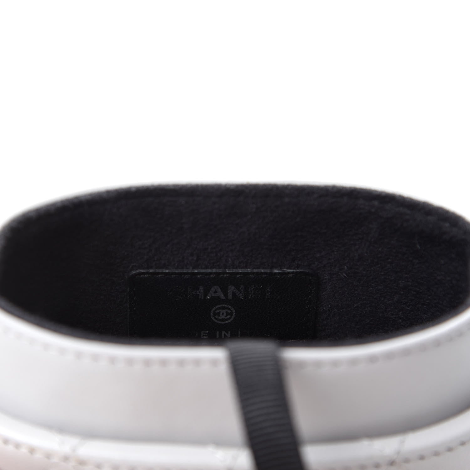 Chanel Lambskin Quilted Chain Around Phone Holder Grey 9 of 11