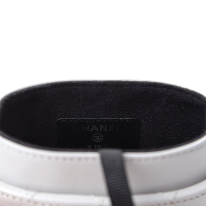 Chanel Lambskin Quilted Chain Around Phone Holder Grey 9 of 11
