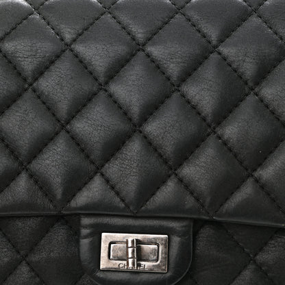 Chanel Iridescent Calfskin Quilted 2.55 Reissue 226 Flap Black 16 of 16