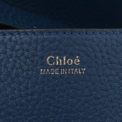 Chloe Grained Lambskin Drew Shoulder Bag Royal Navy 8 of 12