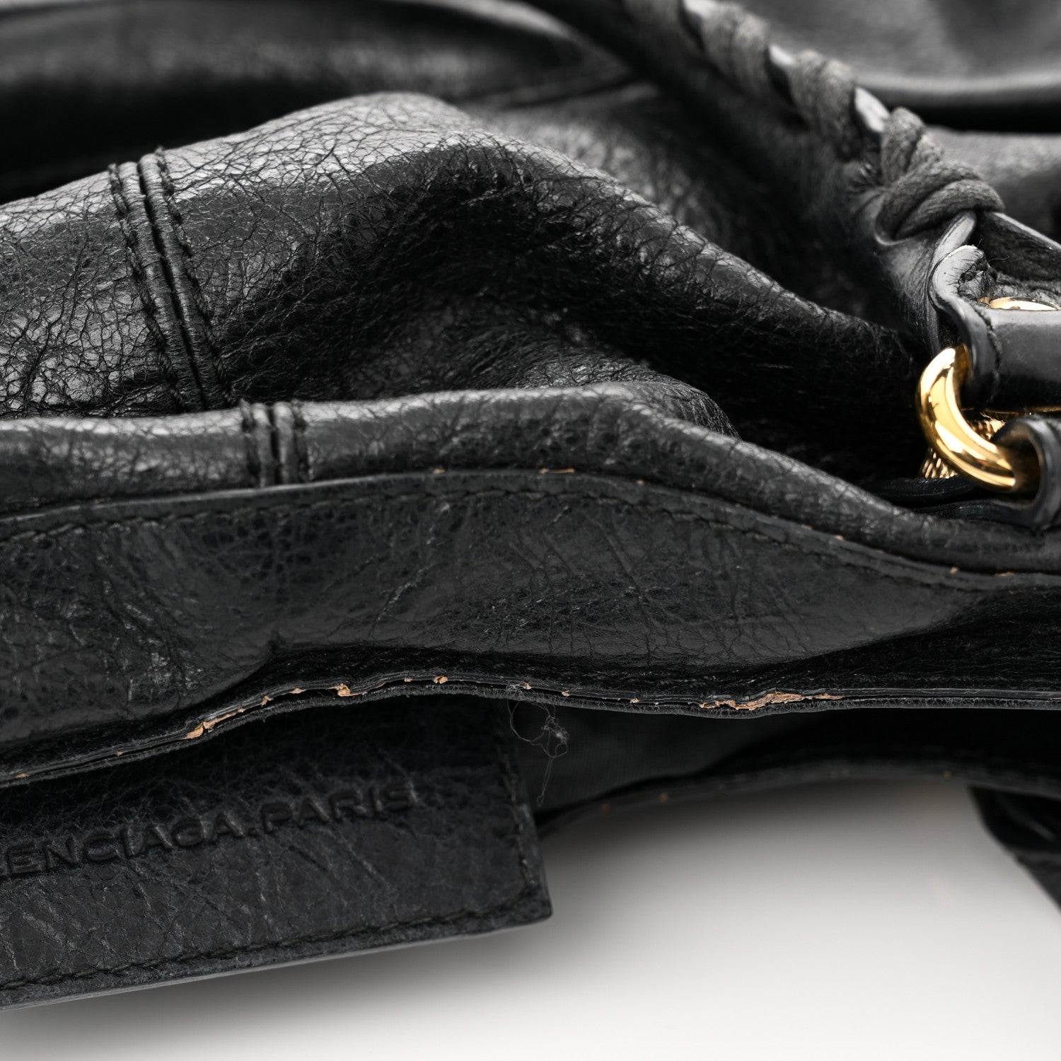 Balenciaga Agneau Giant 12 Gold Hardware Part Time Black 11 of 14
