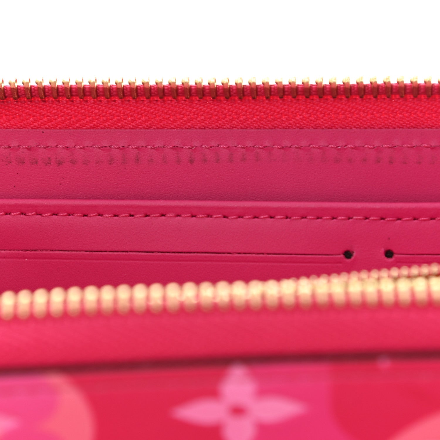 Louis Vuitton Vernis Valentine Zippy Wallet Fuchsia 10 of 10