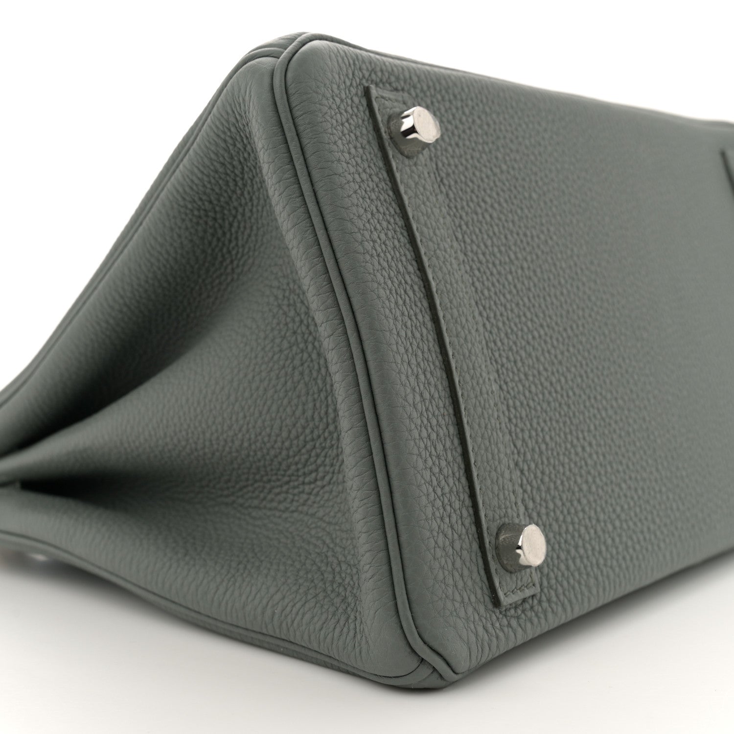 Hermes Togo Birkin 30 Vert Amande 9 of 11