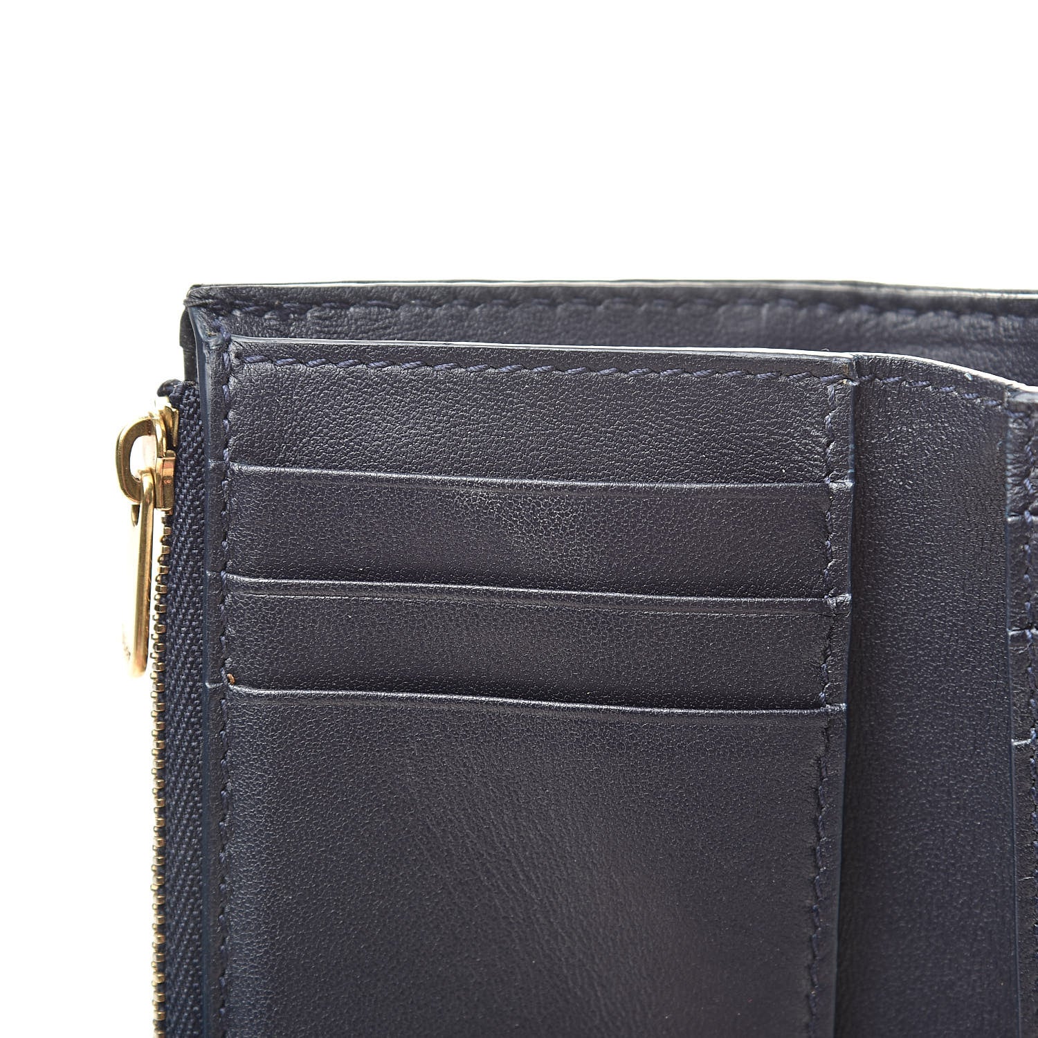 Christian Dior Oblique DiorAddict Wallet Blue 9 of 11