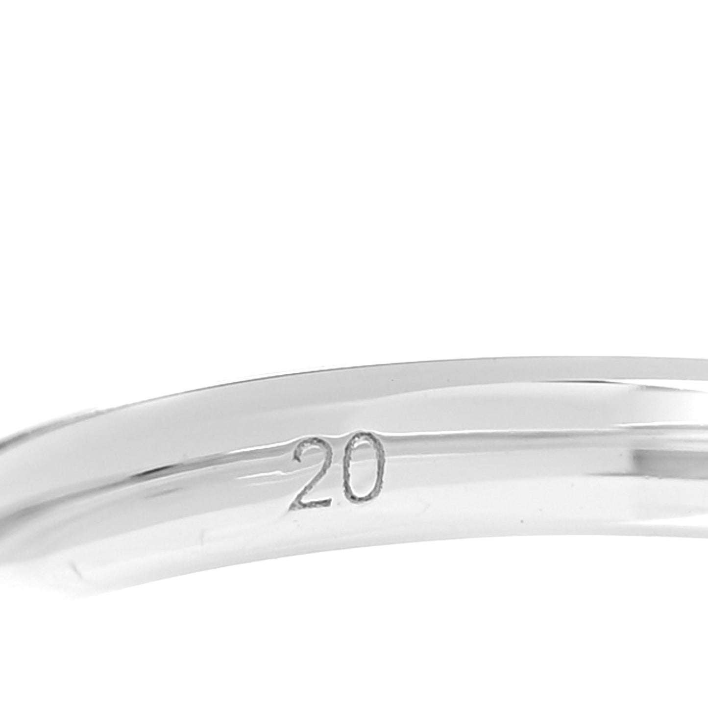 18K White Gold Diamantissima Band Ring 60 9