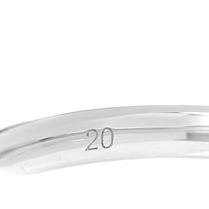 Gucci 18K White Gold Diamantissima Band Ring 60 9 6 of 8