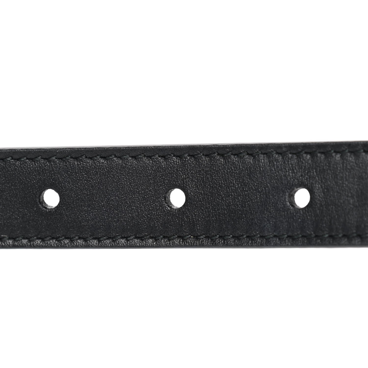Gucci Calfskin Double G 20mm Belt 85 34 Black 3 of 5