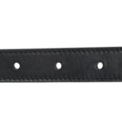 Gucci Calfskin Double G 20mm Belt 85 34 Black 3 of 5