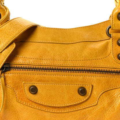 Balenciaga Agneau Classic Hardware First Moutarde 9 of 11