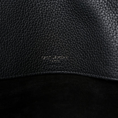 Saint Laurent Grained Calfskin Large Thin Sac De Jour Black 6 of 14