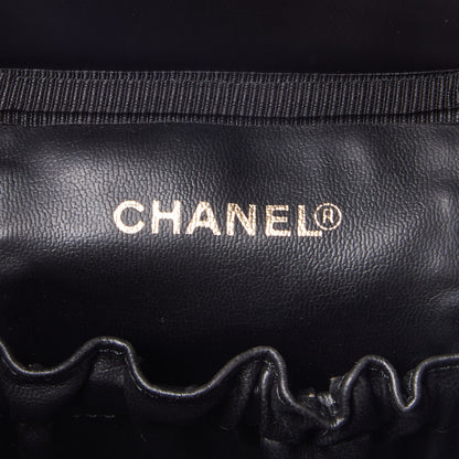Chanel Caviar Vanity Cosmetic Case Black 9 of 11