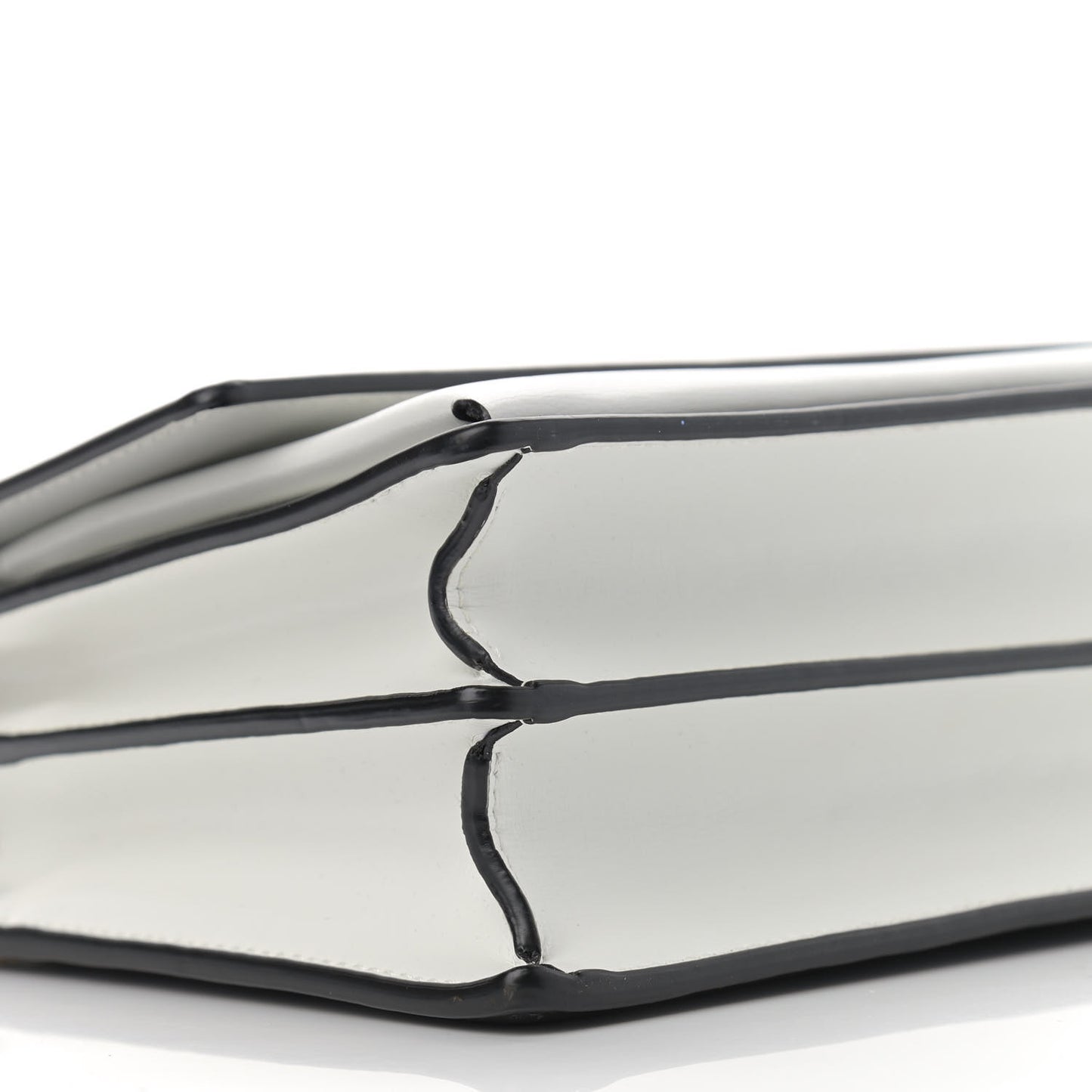 Calfskin Bi-Color Medium Monogram Sunset Black Pearl White