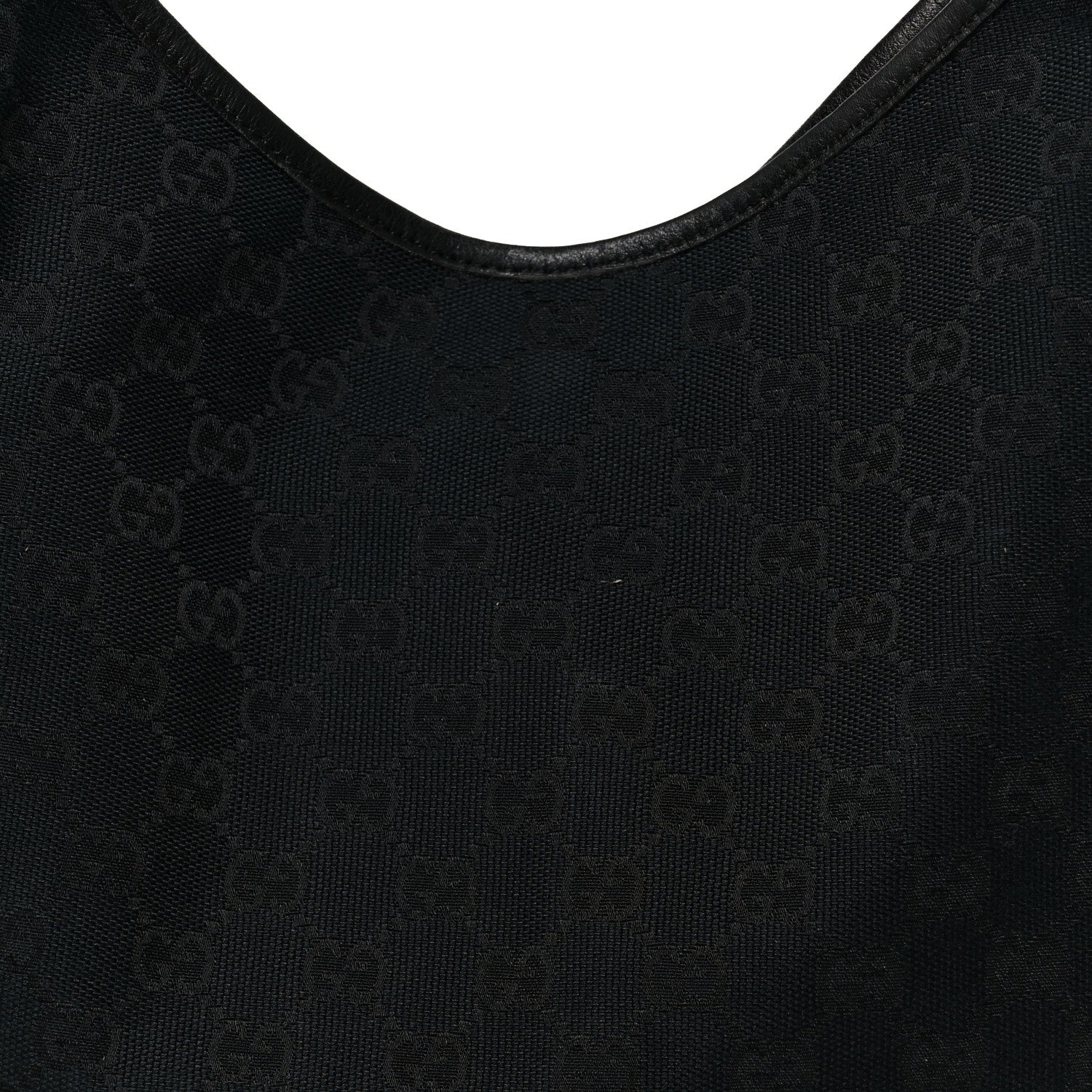 Gucci Monogram Medium New Britt Hobo Black 10 of 12