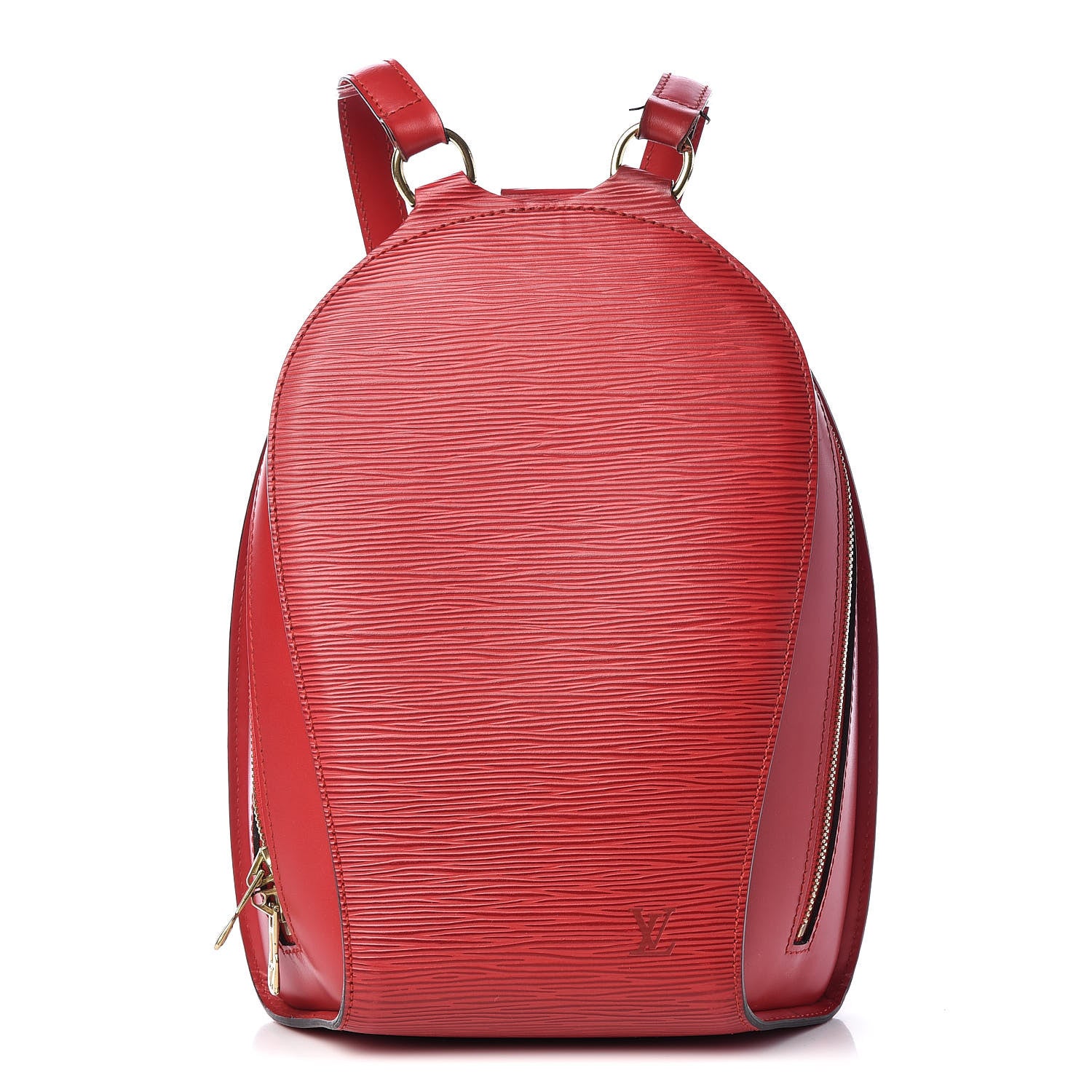 Louis Vuitton Epi Mabillon Backpack Castillan Red 1 of 19