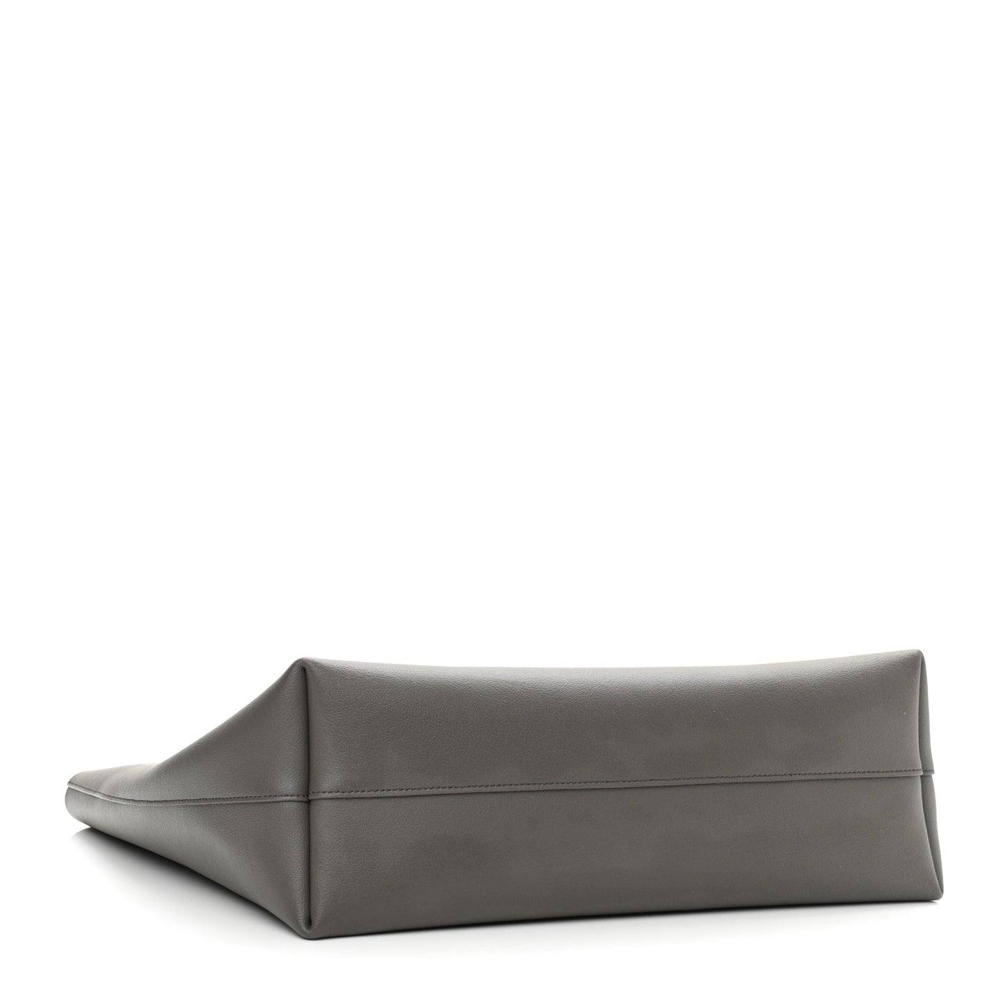 Calfskin Large Shopping Tote Earth