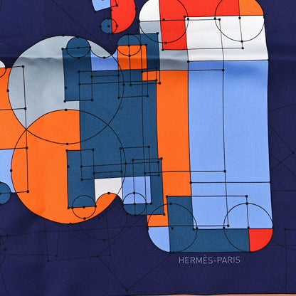 Hermes Silk Echec Au Roi Scarf 90 2 of 4